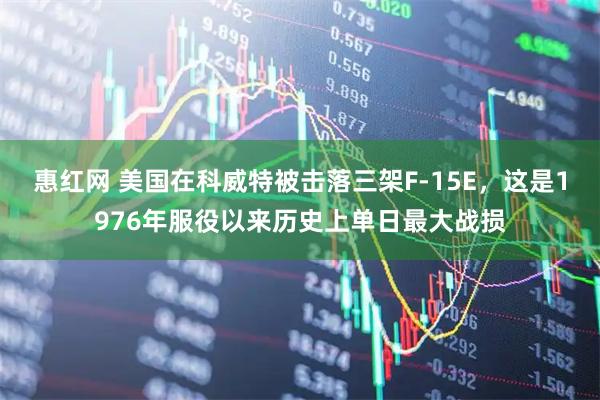 惠红网 美国在科威特被击落三架F-15E，这是1976年服役以来历史上单日最大战损